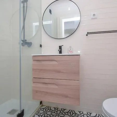 Central Modern Apt Private Patio Ac 公寓 Lisboa